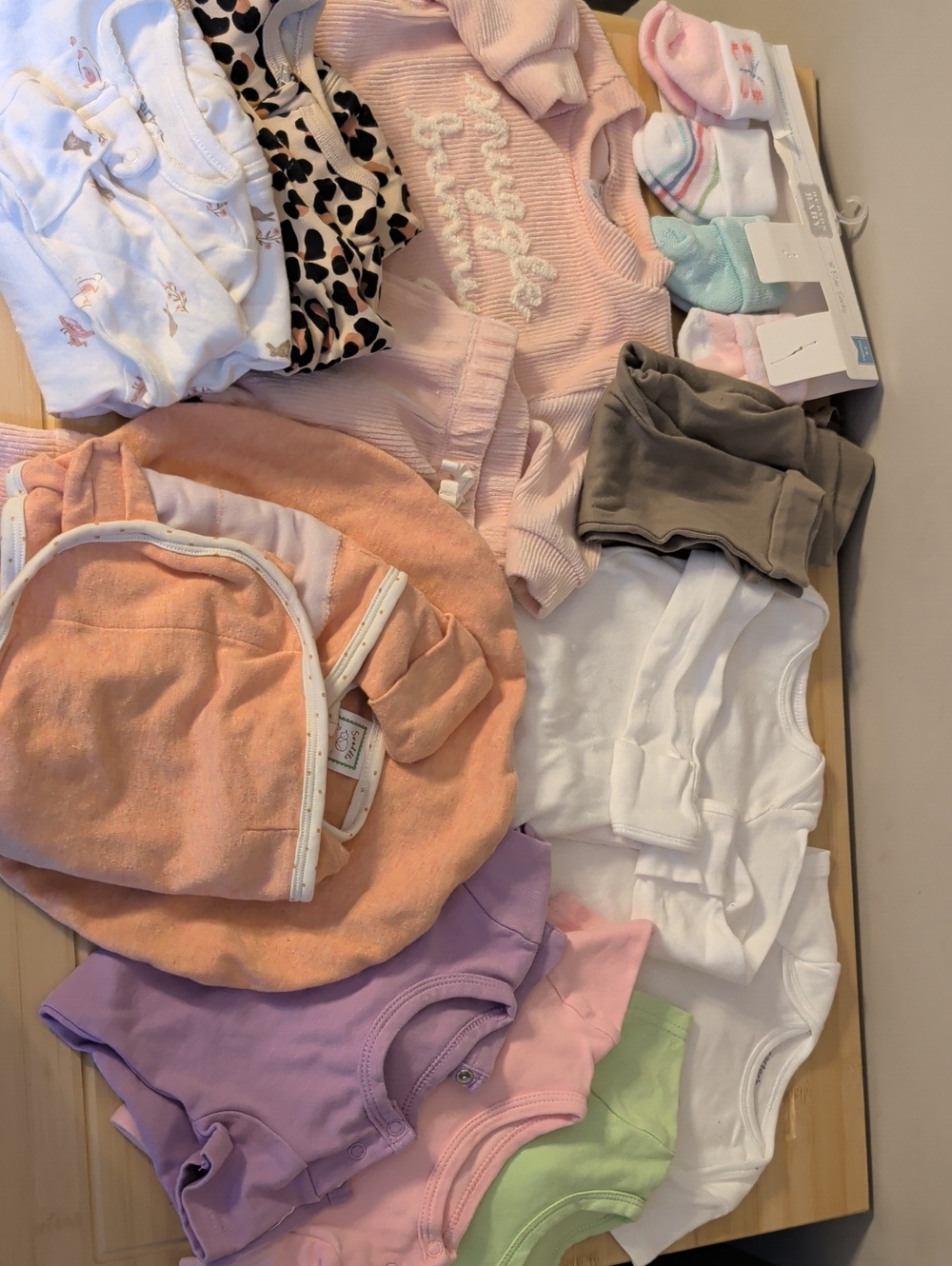 Baby Girl Size 0-3M Bundle
